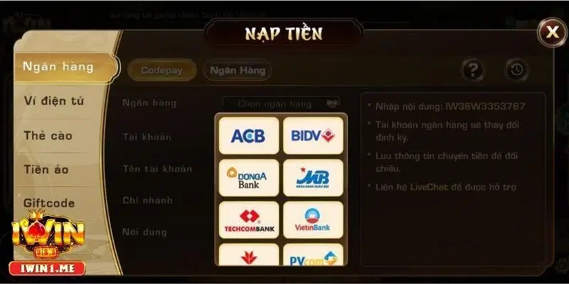 Tổng hợp các hình thức nạp tiền tiện lợi nhất