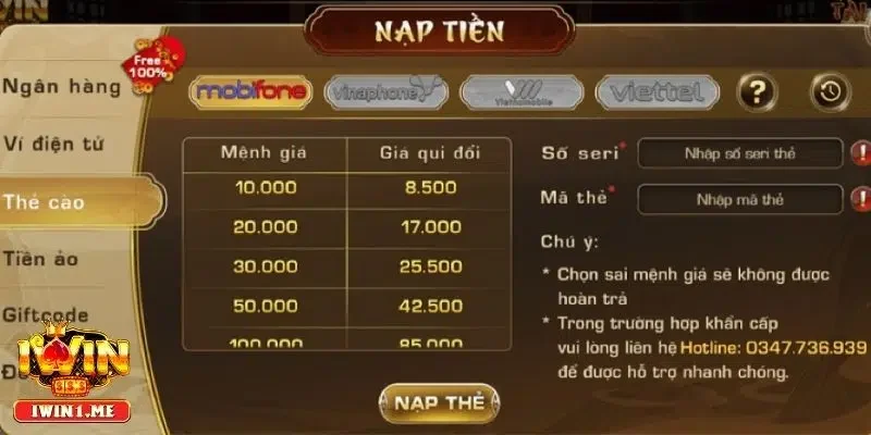 Hướng dẫn từng bước nạp tiền vào tài khoản an toàn